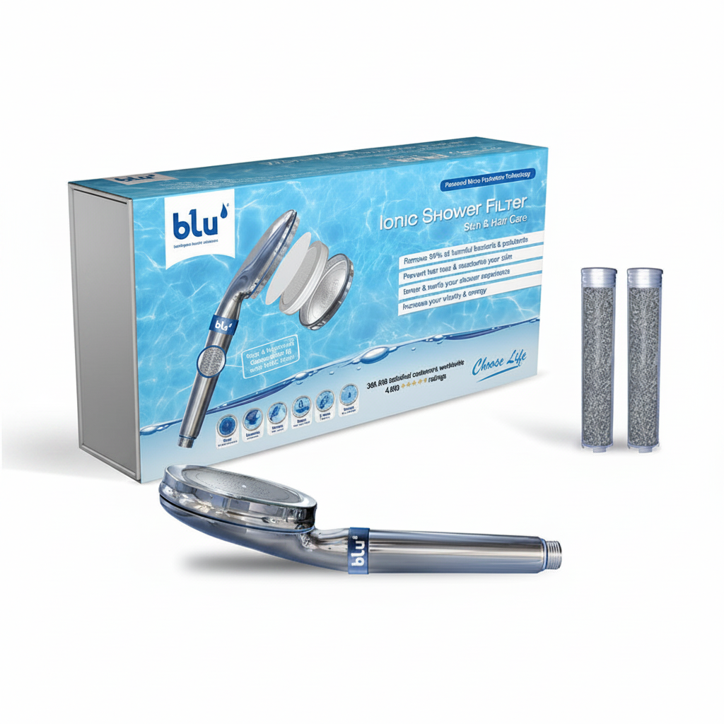 Special bundle ionic shower filter