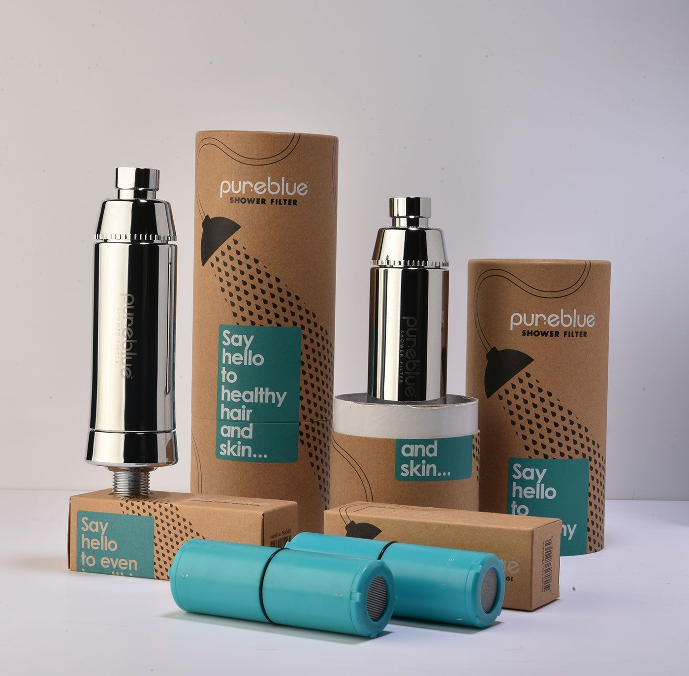 Family Pack – (2 Shower Filters and 2 Recharge Cartridges)